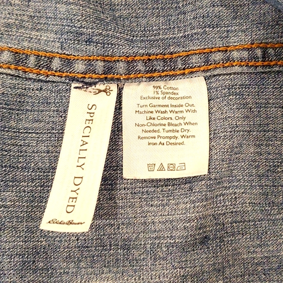 Eddie Bauer Demin Jacker - Picture 6 of 6